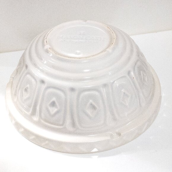 MASON CASH Cream Cane Mixing Bowl 26cm Wide Classic Kitchen Earthenware British - Picture 4 of 5